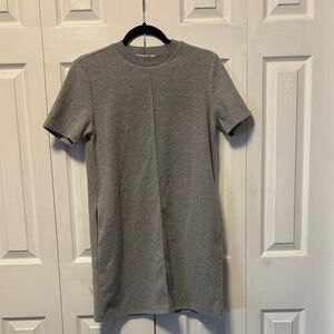 Steve Madden Charcoal Gray Mini Dress